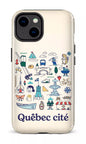 iPhone 14 MagSafe - Impact Case Québec illustré -