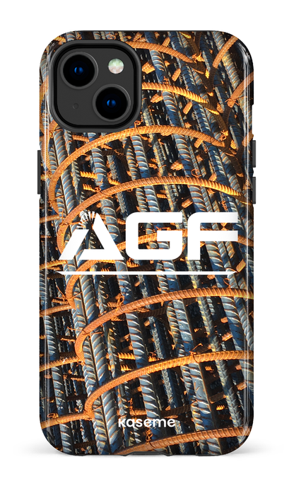 iPhone 14 Plus Tough Gloss AGF Acier -