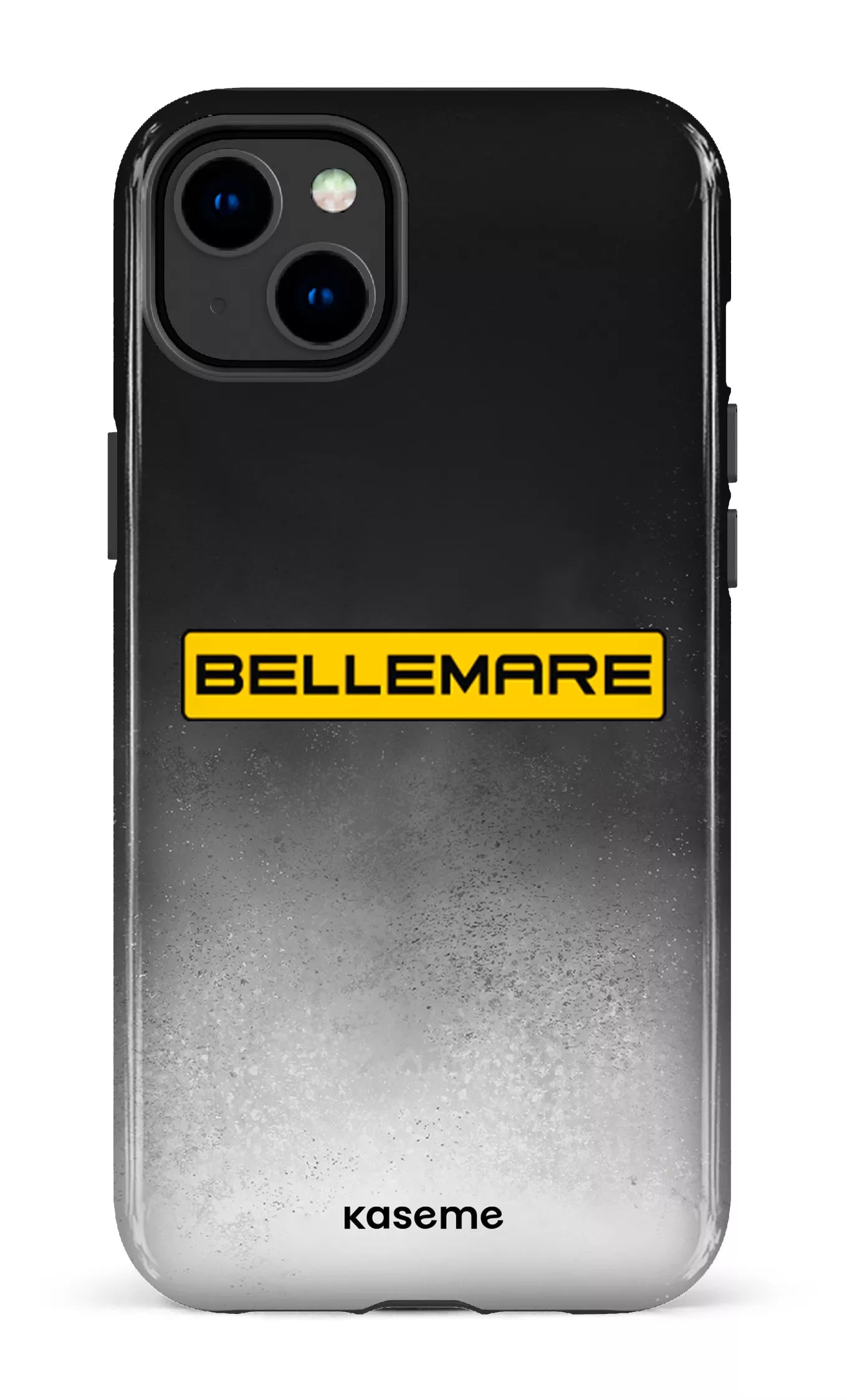 iPhone 14 Plus Tough Gloss Bellemarre Noir et Blanc -