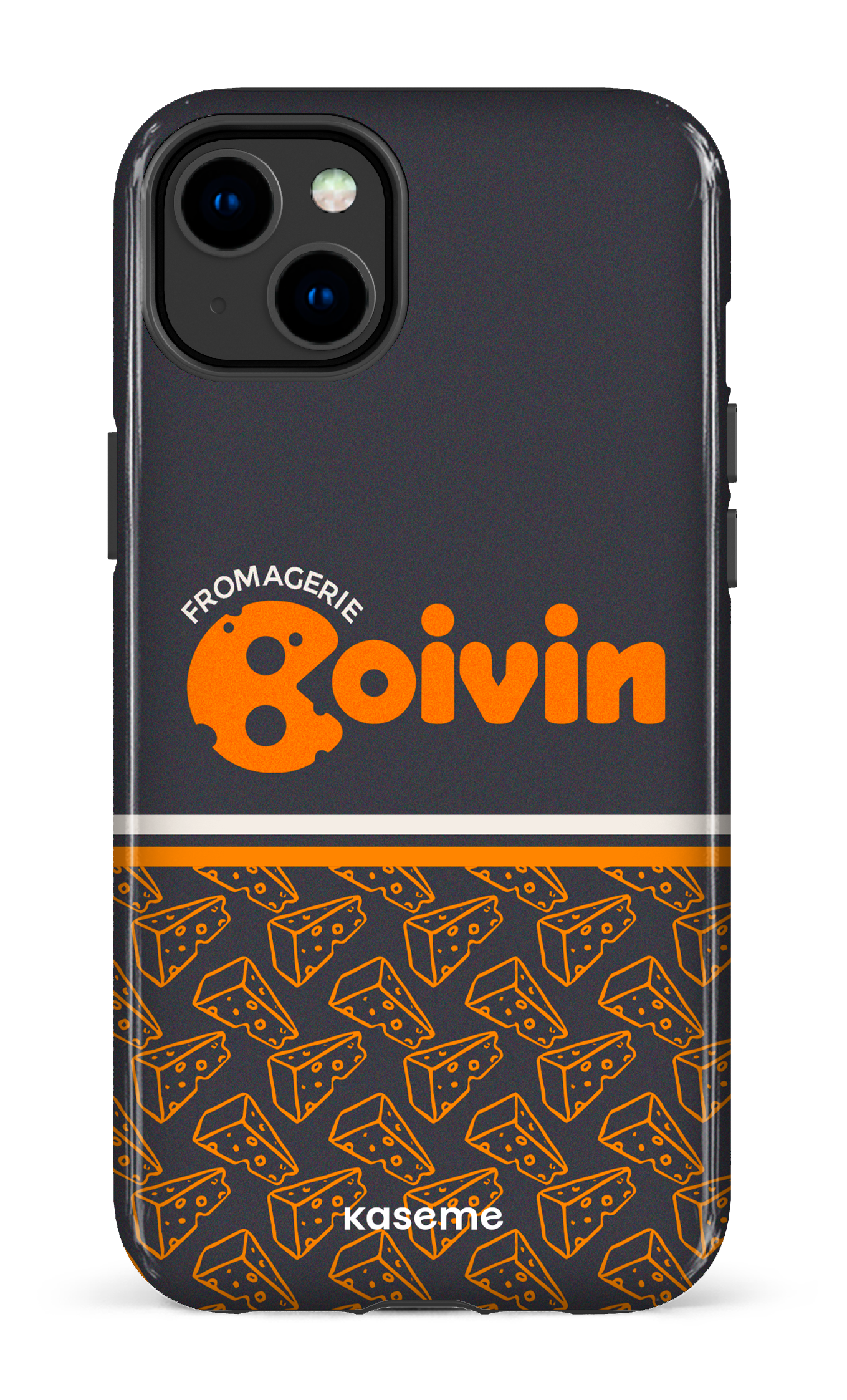 iPhone 14 Plus Tough Gloss Boivin Gris x Fromages -