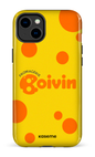 iPhone 14 Plus Tough Gloss Boivin Jaune x Ronds -