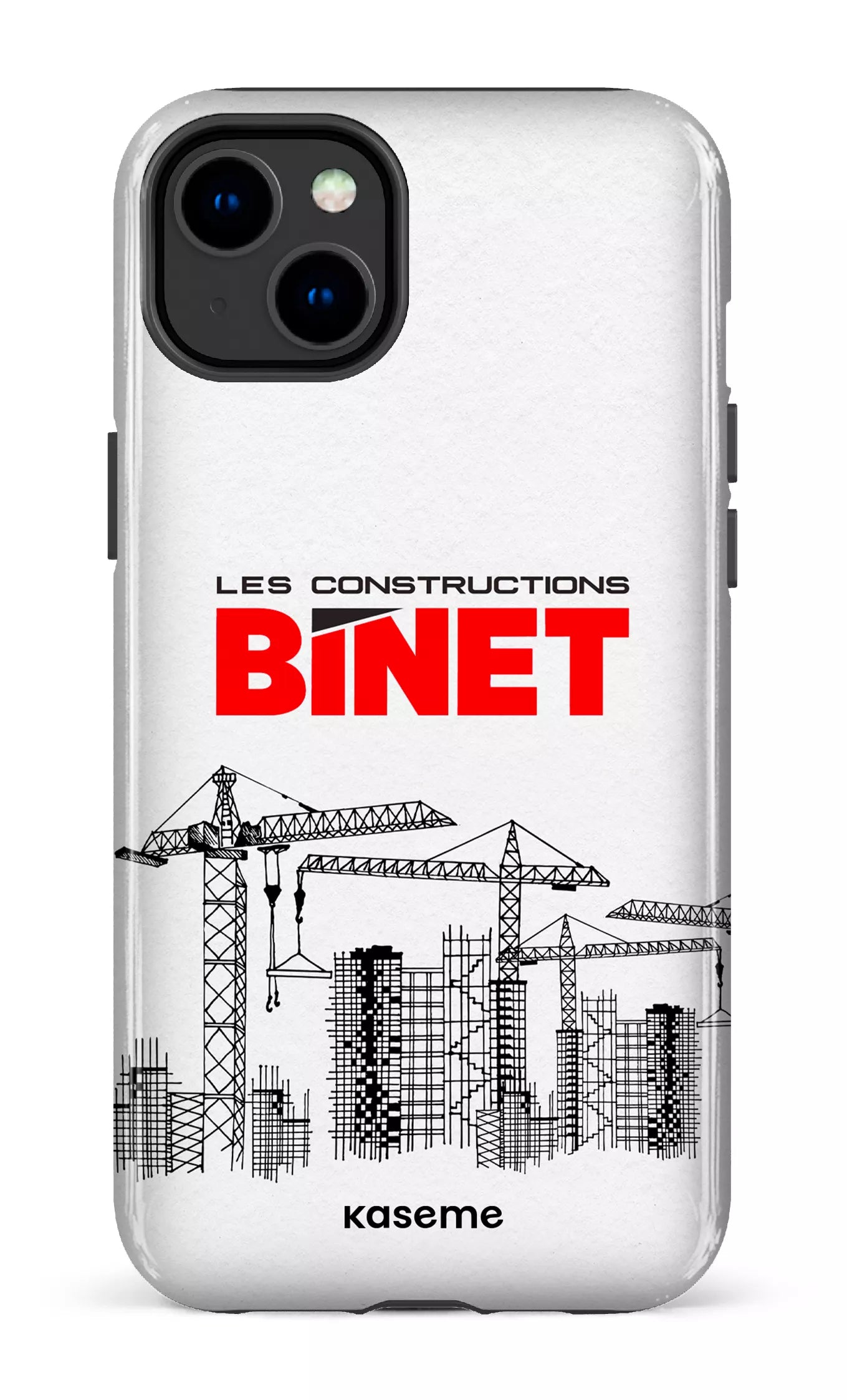 iPhone 14 Plus Tough Gloss Constructions Binet Grues -
