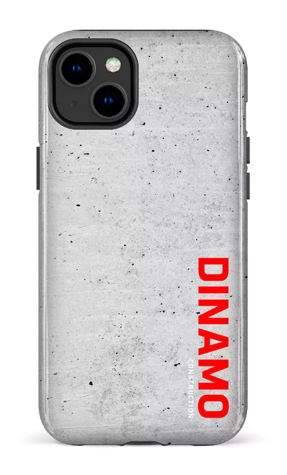 iPhone 14 Plus Tough Gloss Dinamo Gris x Logo Rouge -