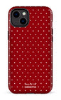 iPhone 14 Plus Tough Gloss Ditsy Rouge x Mallette -