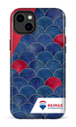 iPhone 14 Plus Tough Gloss Écailles bicolores de Francheville -