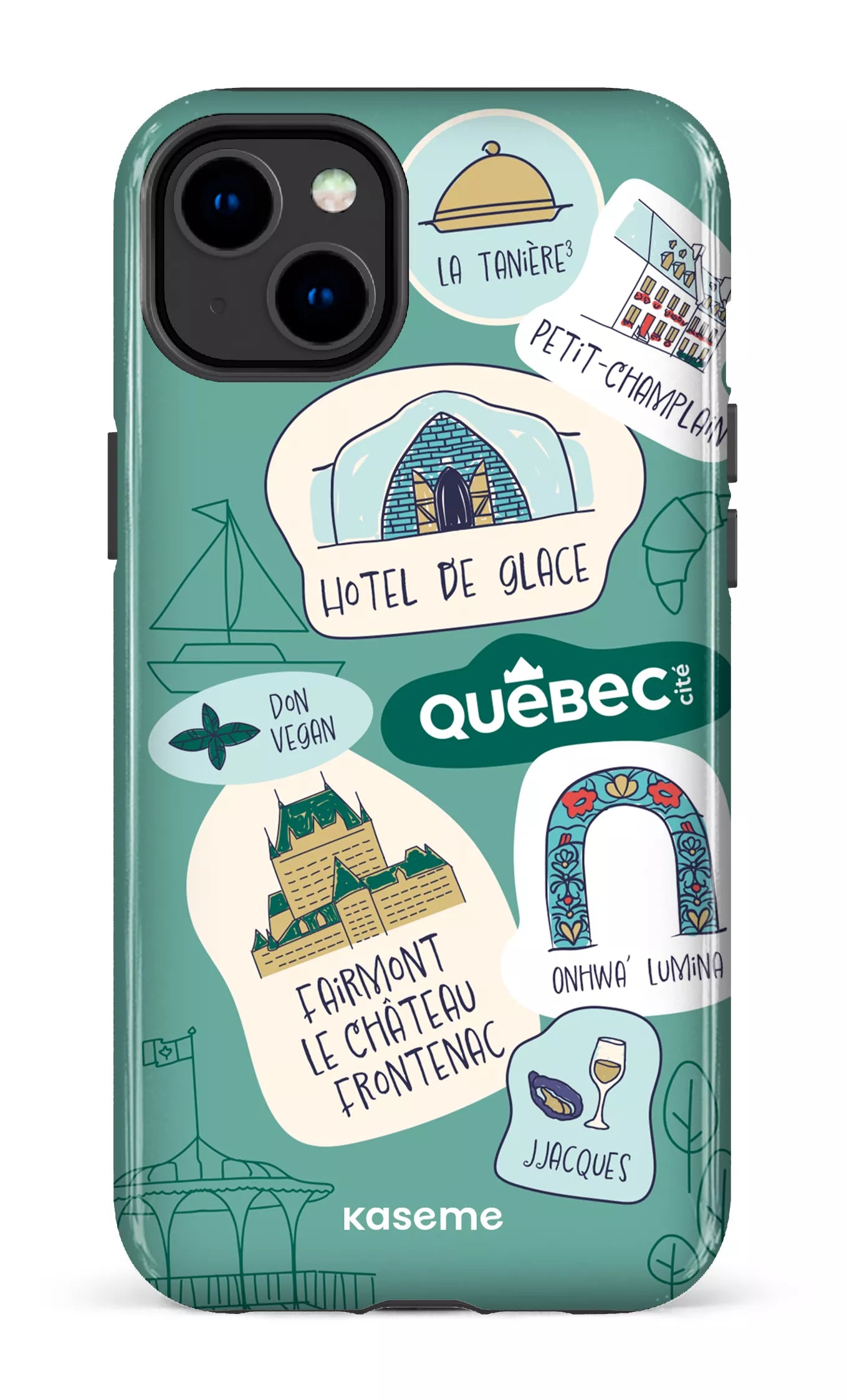 iPhone 14 Plus Tough Gloss Explorez Québec -