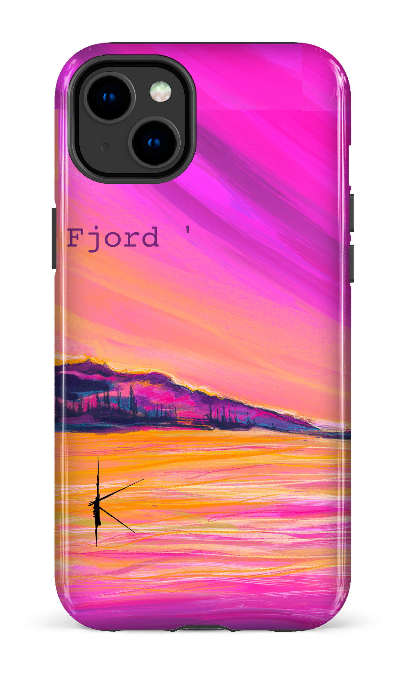 iPhone 14 Plus Tough Gloss Fjord par Kristine Girard -