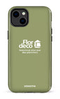 iPhone 14 Plus Tough Gloss Flordeco logo Sauge -