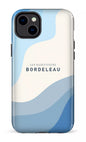 iPhone 14 Plus Tough Gloss HB - Bleu et Blanc -