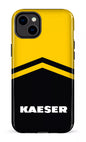 iPhone 14 Plus Tough Gloss Kaeser Noir et Jaune -