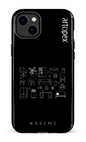iPhone 14 Plus Tough Gloss L'essentiel noir par Artopex -