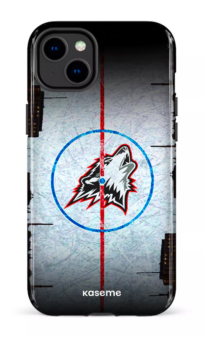 iPhone 14 Plus Tough Gloss Les Huskies Patinoire -