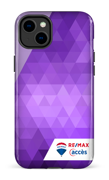 iPhone 14 Plus Tough Gloss Motif Triangle -