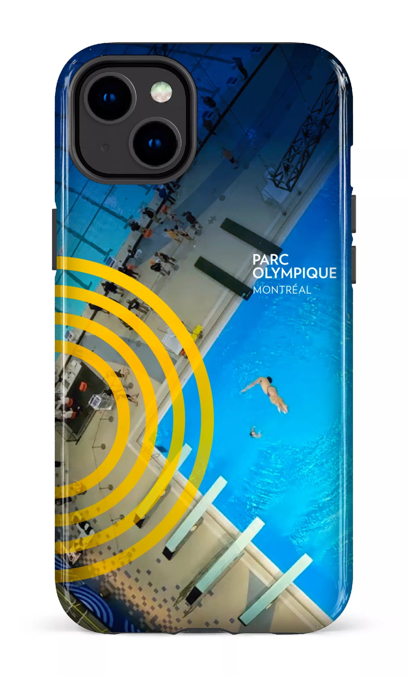 iPhone 14 Plus Tough Gloss Parc Olympique - Lieu Plongeon -