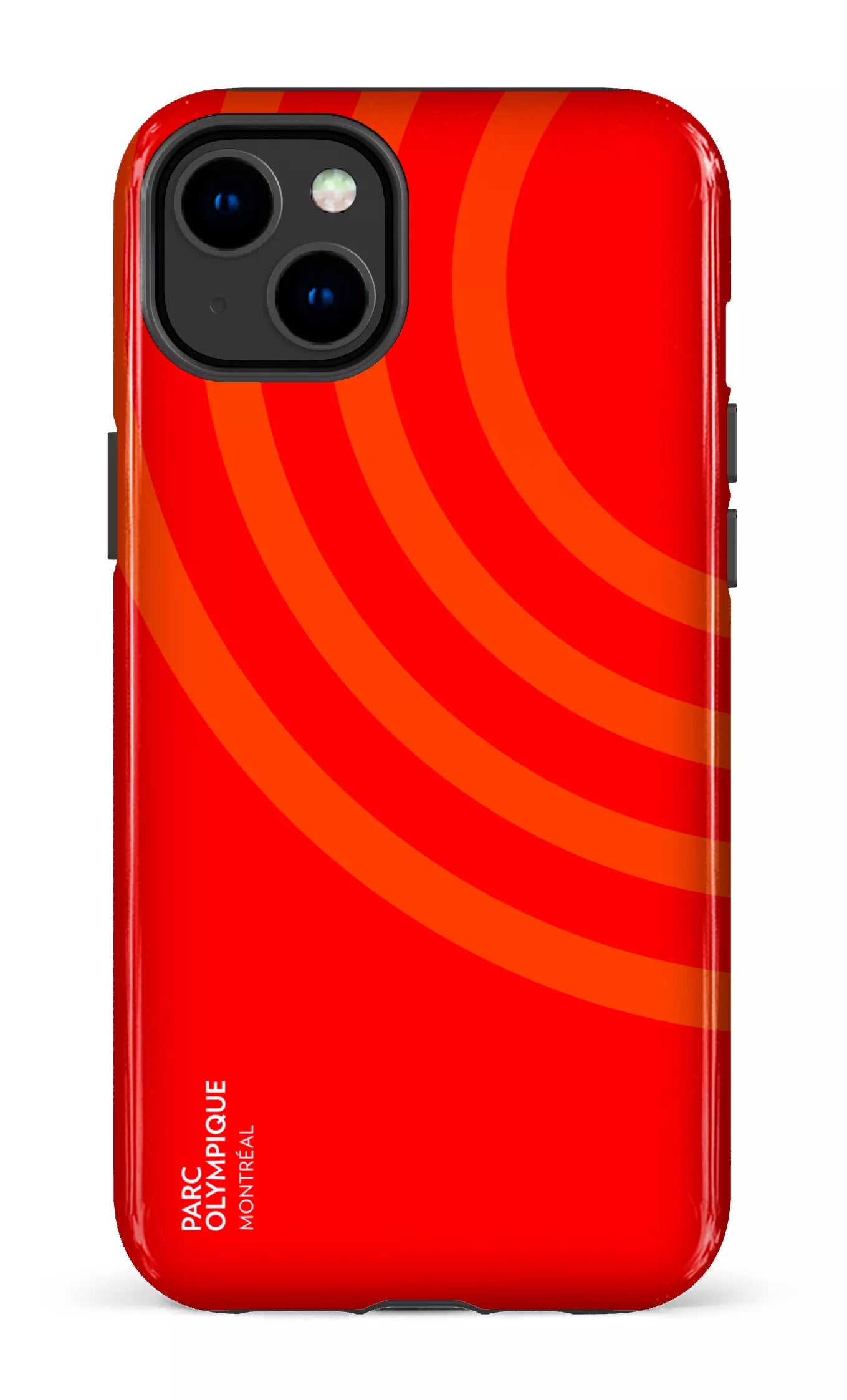 iPhone 14 Plus Tough Gloss Parc Olympique - Logo Rouge -