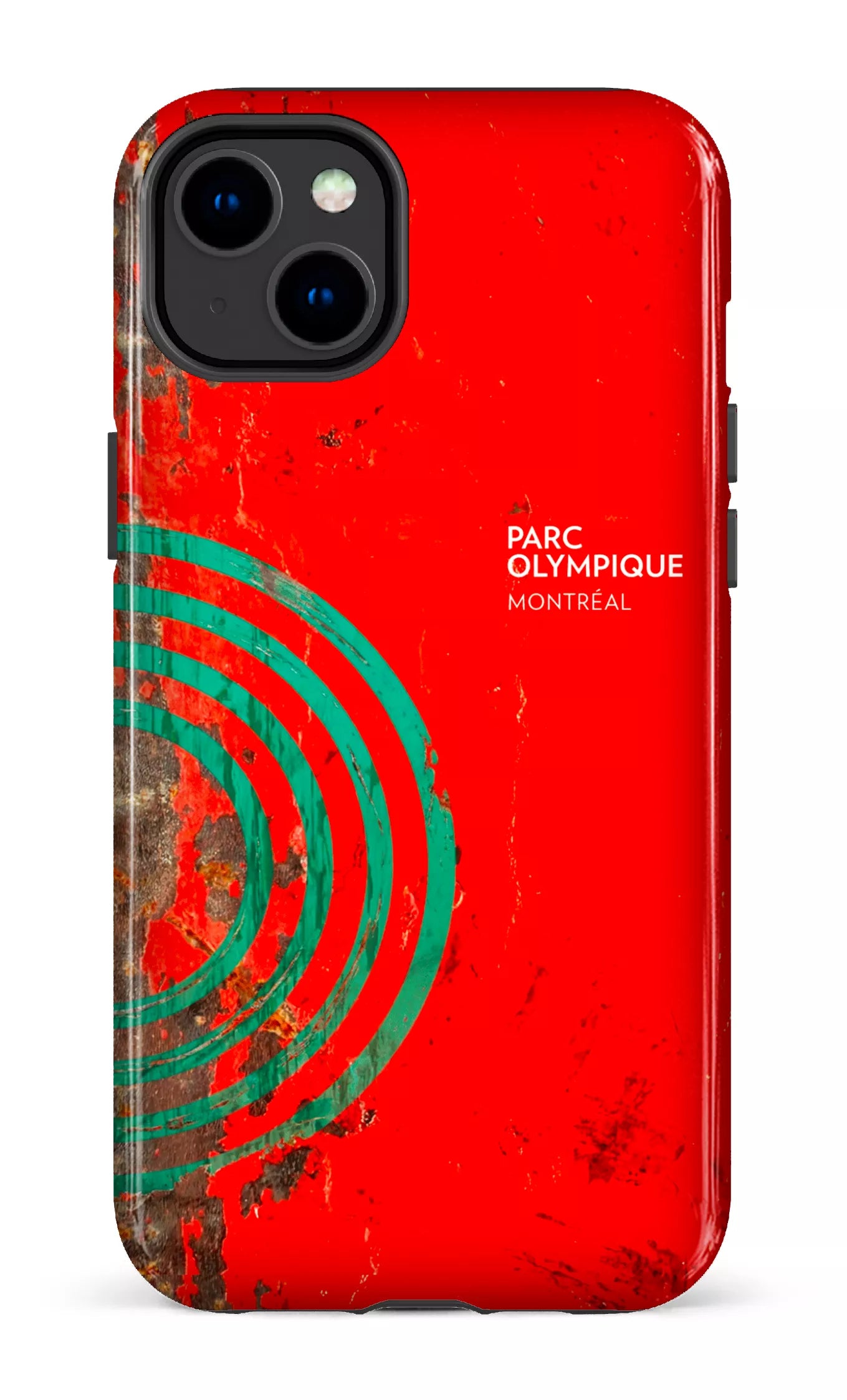 iPhone 14 Plus Tough Gloss Parc Olympique - Texture Rampe -
