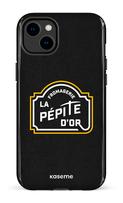 iPhone 14 Plus Tough Gloss Pépite Noir -
