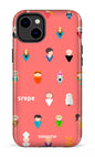 iPhone 14 Plus Tough Gloss Personnages Saumon -