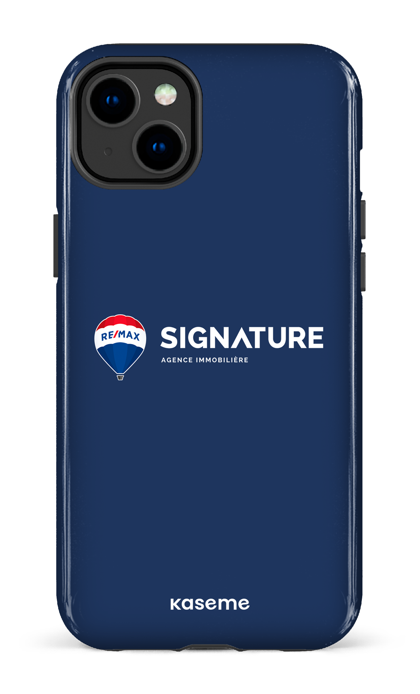 iPhone 14 Plus Tough Gloss Remax Signature Bleu -