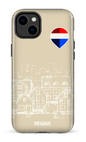 iPhone 14 Plus Tough Gloss Remax Sketch Crème -