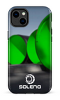 iPhone 14 Plus Tough Gloss Soleno gros tuyaux vert -
