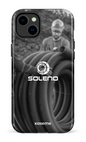 iPhone 14 Plus Tough Gloss Soleno tuyau N&B -