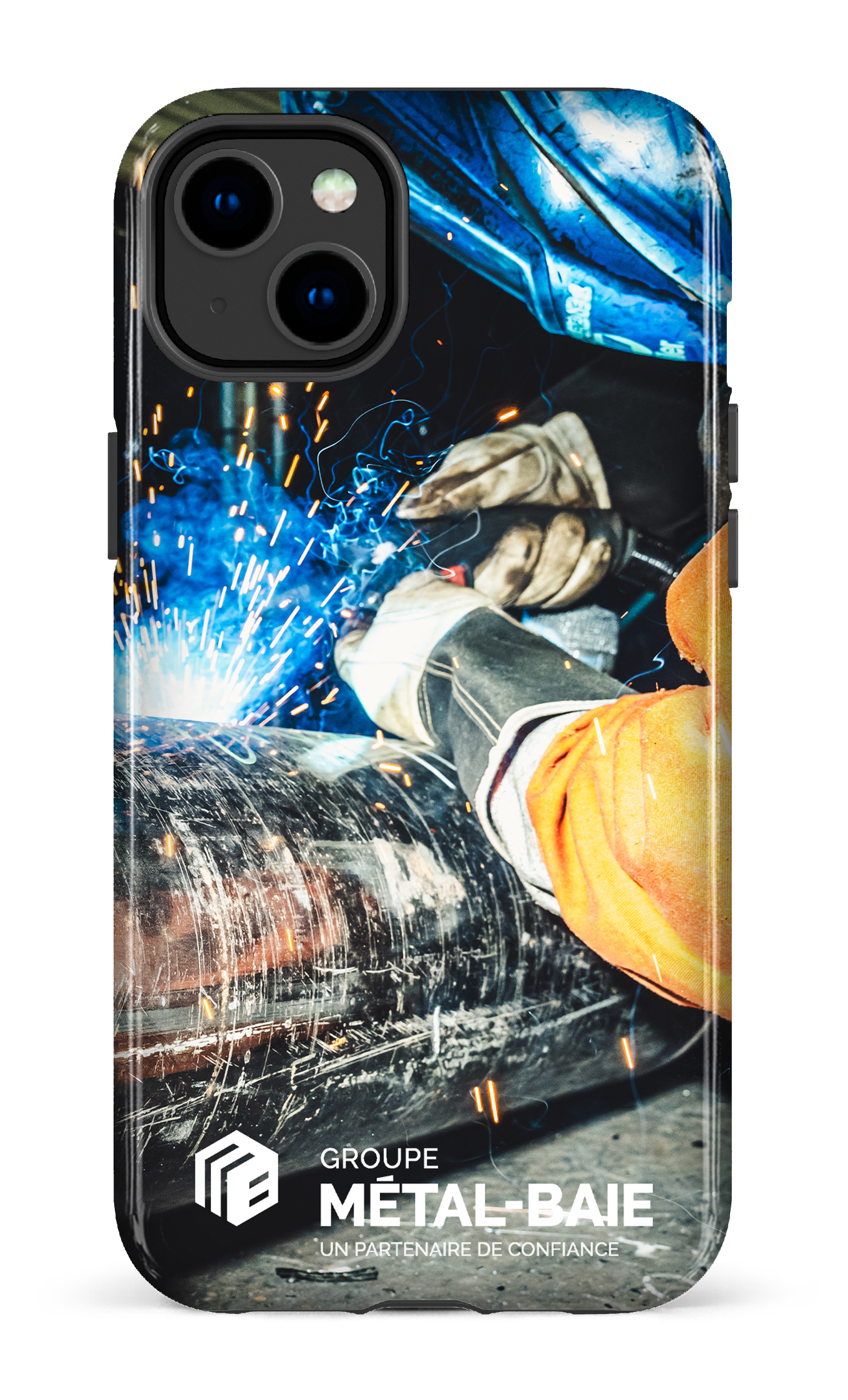 iPhone 14 Plus Tough Gloss Soudure par Métal-Baie -