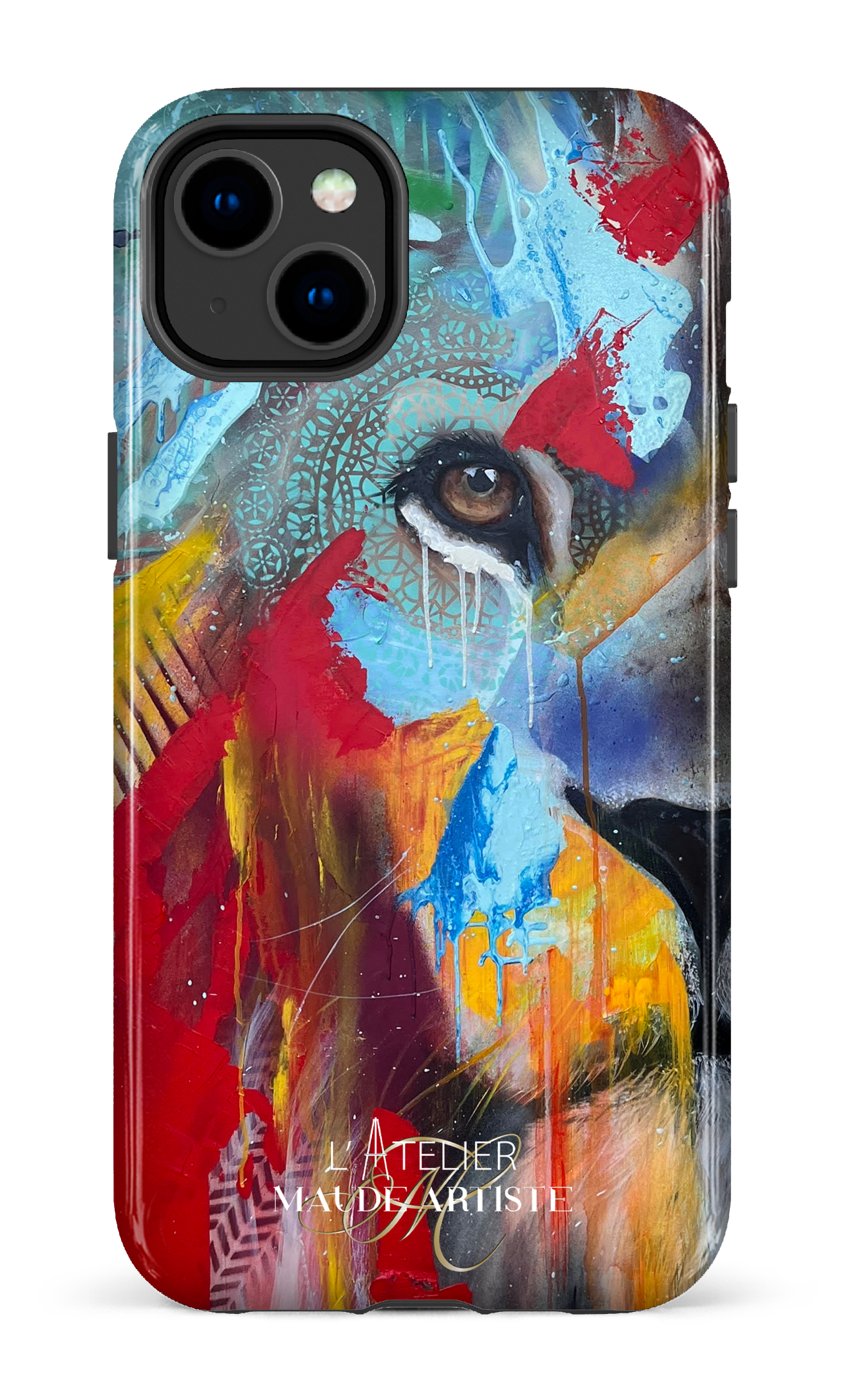 iPhone 14 Plus Tough Gloss Waves by Maude -