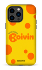 iPhone 14 Pro Max Tough Boivin Jaune x Ronds -