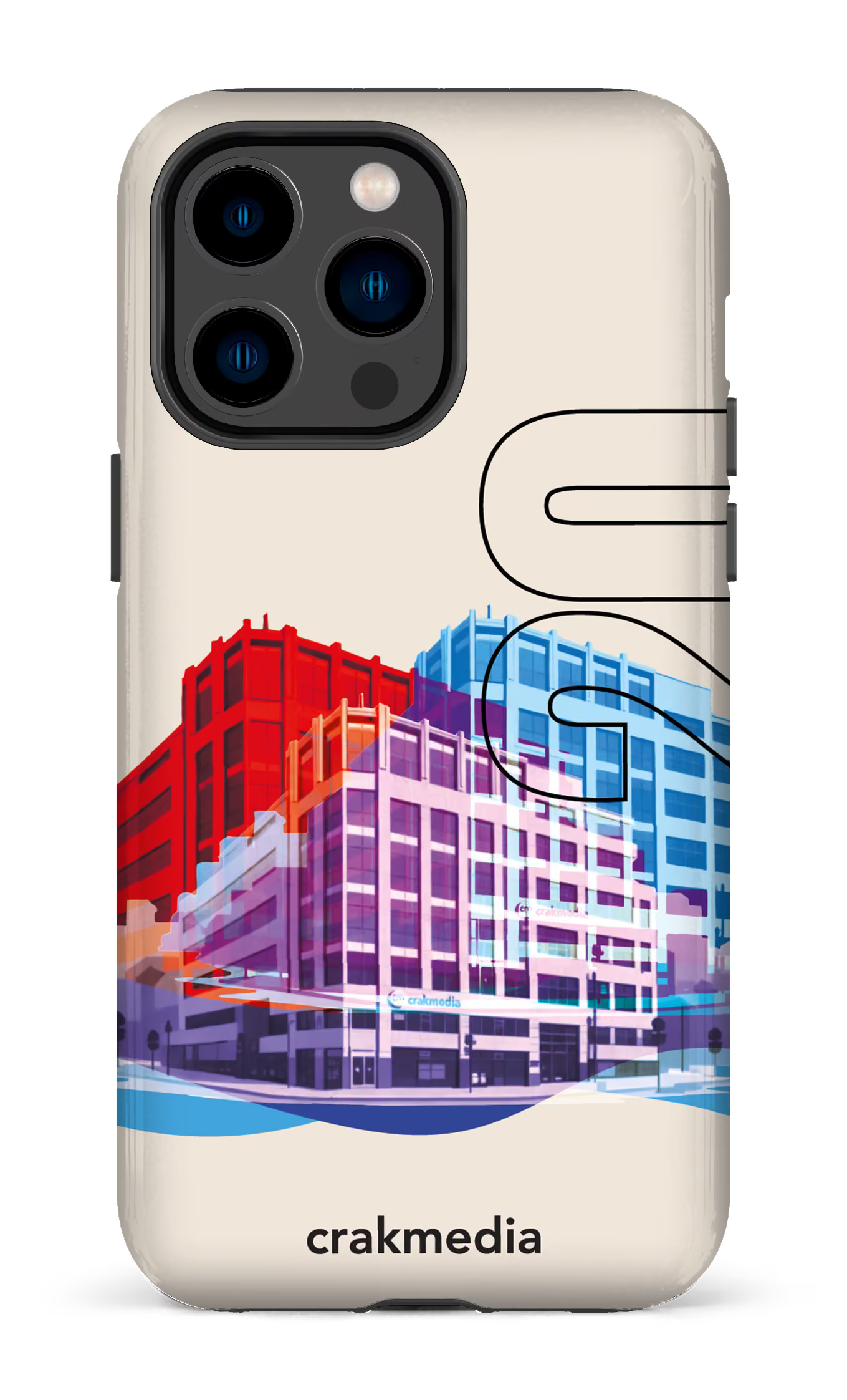 iPhone 14 Pro Max Tough Building Crakmedia -