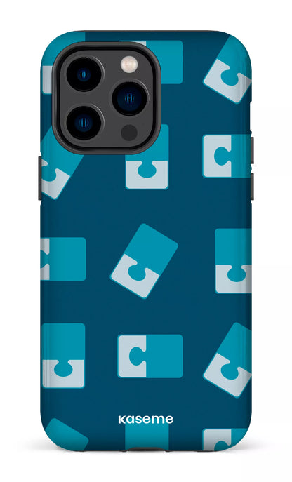 iPhone 14 Pro Max Tough Casse-tête Bleu -