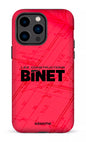 iPhone 14 Pro Max Tough Constructions Binet Rouge -
