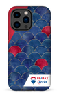 iPhone 14 Pro Max Tough Écailles bicolores -