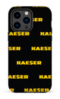 iPhone 14 Pro Max Tough Kaeser Pattern Noir -