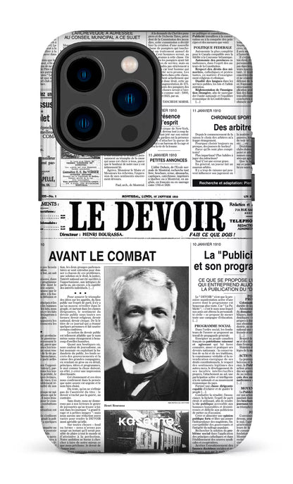 iPhone 14 Pro Max Tough Le Devoir — Premier édito -
