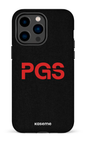 iPhone 14 Pro Max Tough PGS Noir&Rouge -