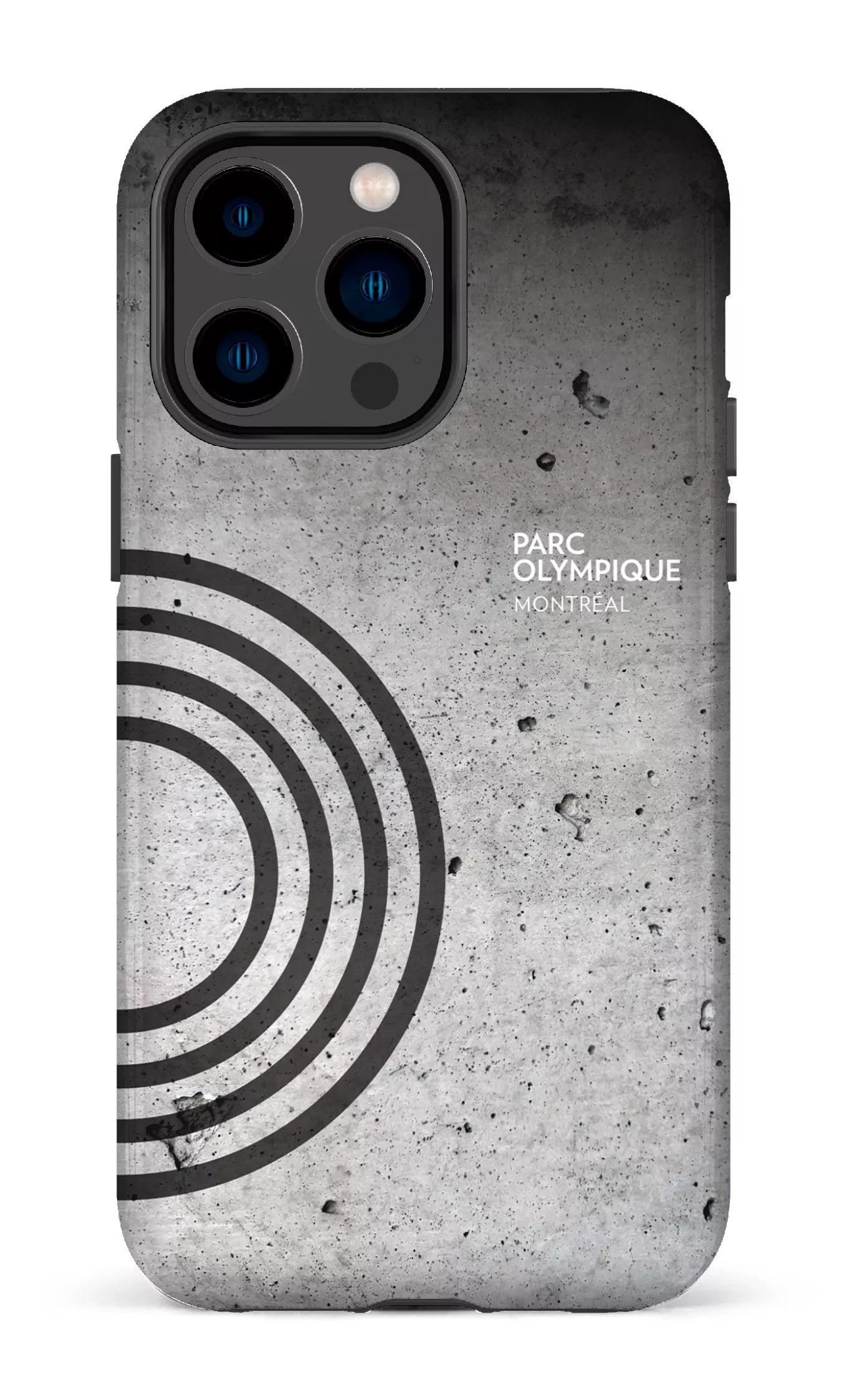 iPhone 14 Pro Max Tough Parc Olympique - Texture Béton -