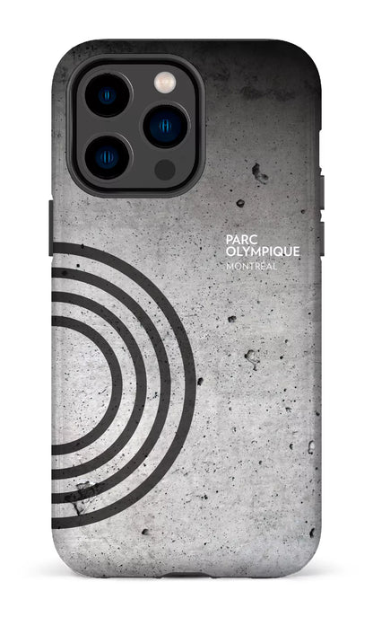 iPhone 14 Pro Max Tough Parc Olympique - Texture Béton -