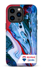 iPhone 14 Pro Max Tough Peinture marbrée claire -