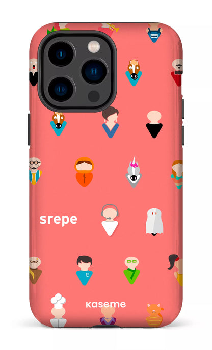 iPhone 14 Pro Max Tough Personnages Saumon -