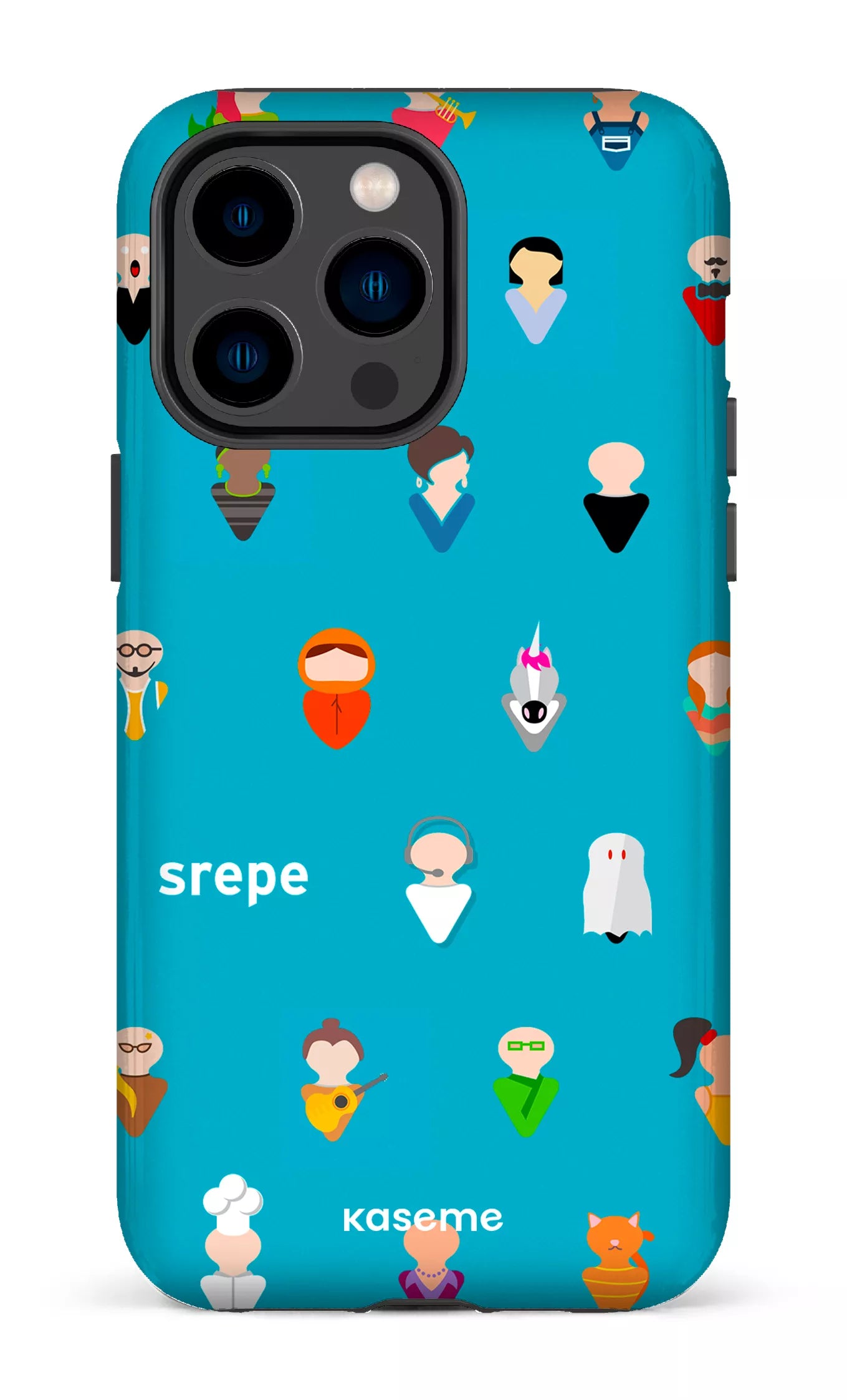 iPhone 14 Pro Max Tough Personnages Turquoise -