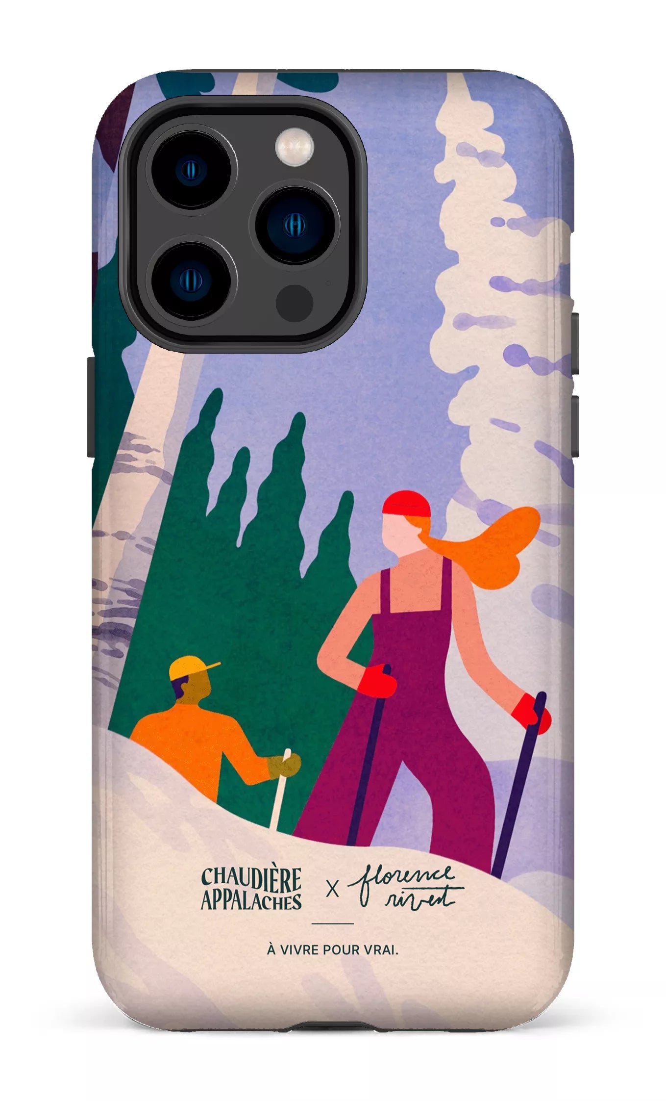 iPhone 14 Pro Max Tough Randonnée hivernale par TCA -
