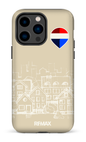 iPhone 14 Pro Max Tough Remax Sketch Crème -