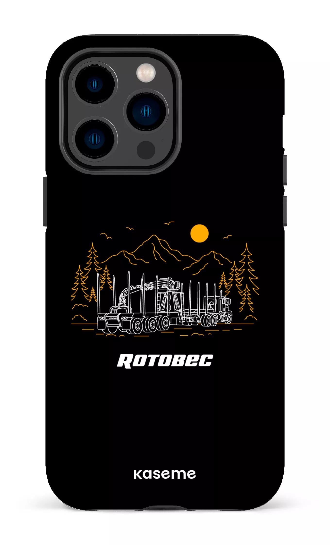 iPhone 14 Pro Max Tough Rotobec Noir -