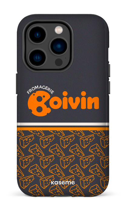 iPhone 14 Pro Tough Boivin Gris x Fromages -