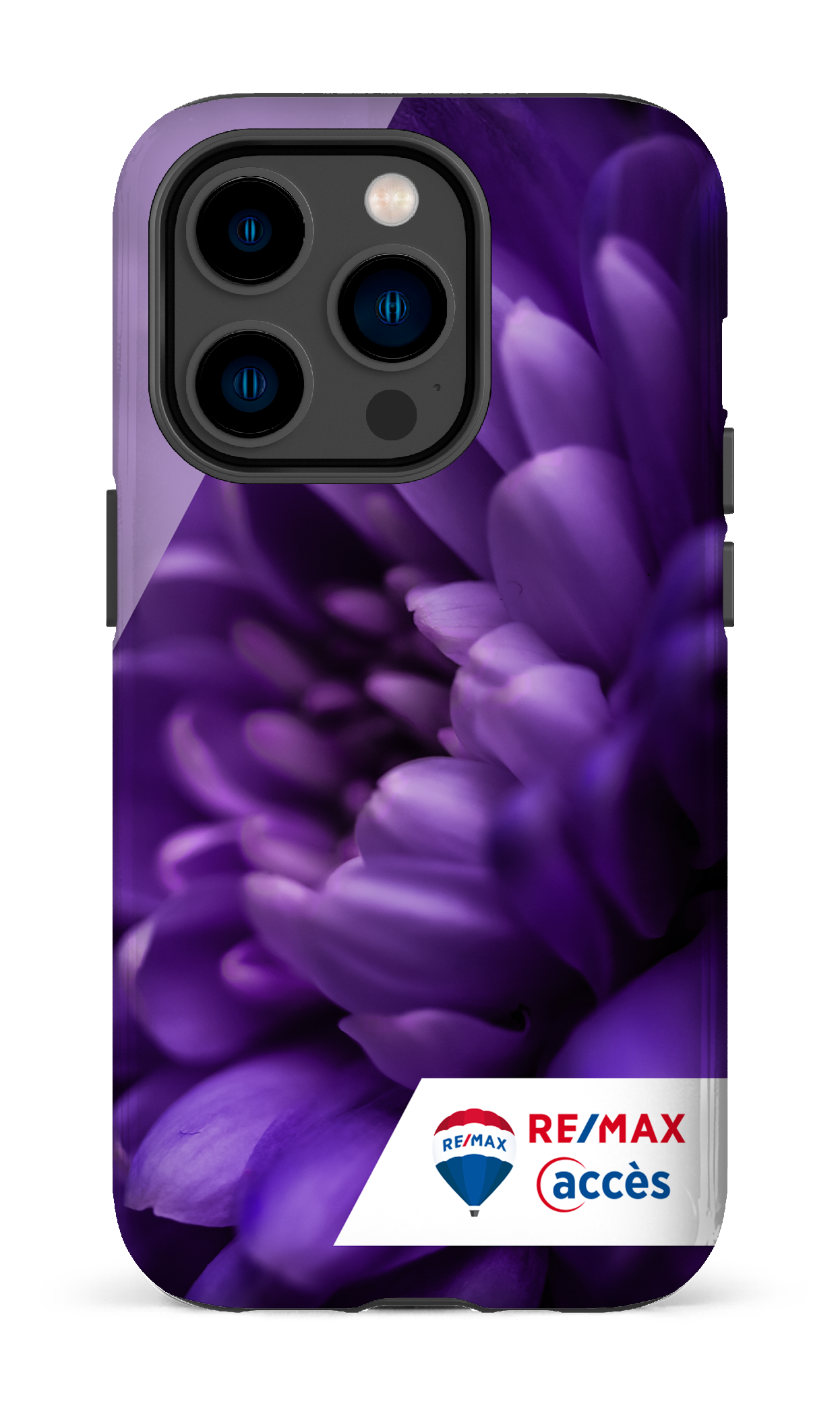 iPhone 14 Pro Tough Fleur gros plan -