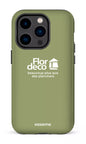 iPhone 14 Pro Tough Flordeco logo Sauge -