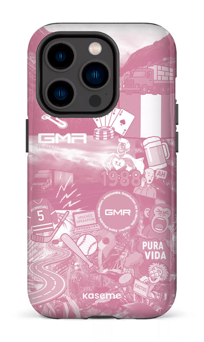iPhone 14 Pro Tough GMR Collage Rose -