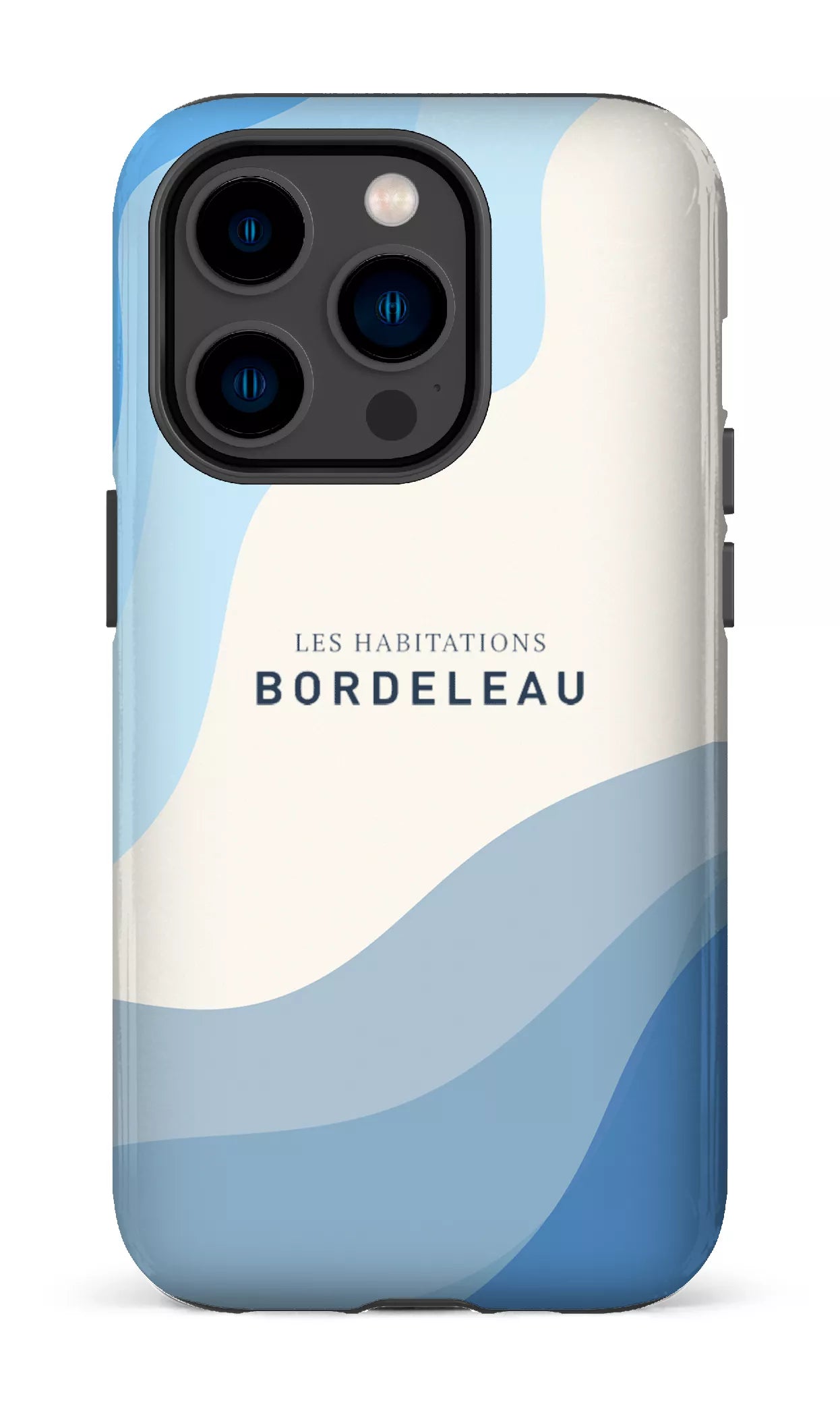 iPhone 14 Pro Tough HB - Bleu et Blanc -