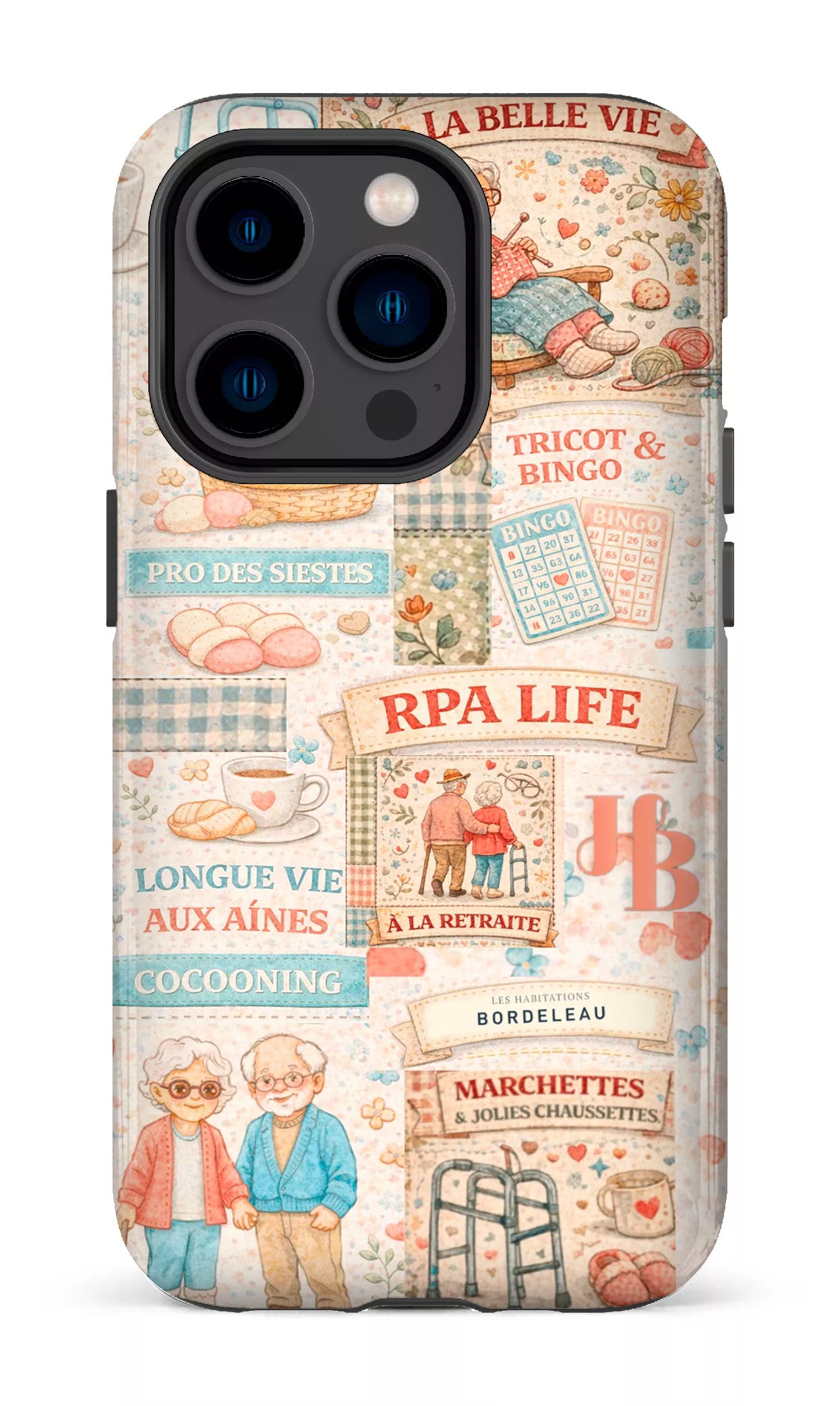 iPhone 14 Pro Tough HB Courtepointe -
